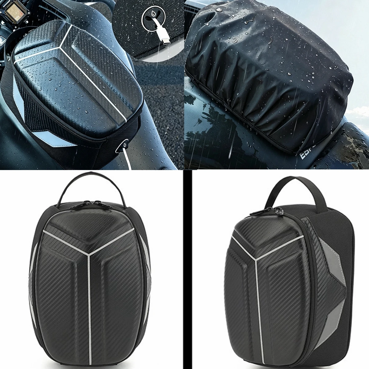 Motorcycle Tank Bag Magnetic W - Magnetic Tank Bag ulasan dan harga