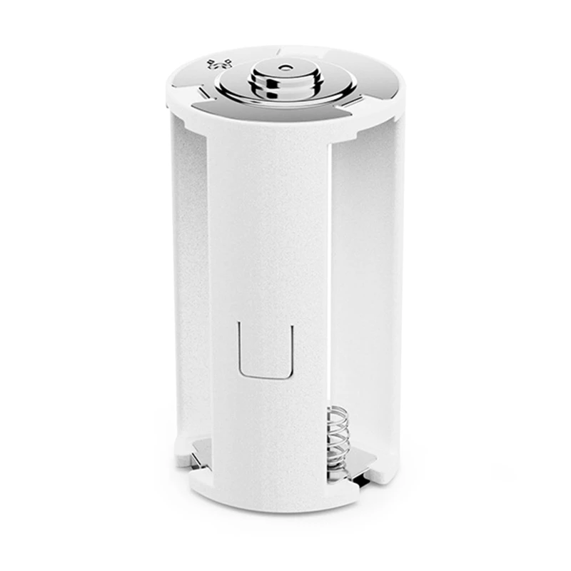 Переходник с 3 батареек AA на A D для аккумуляторов, конвертер с концевыми заглушками для электроприборов