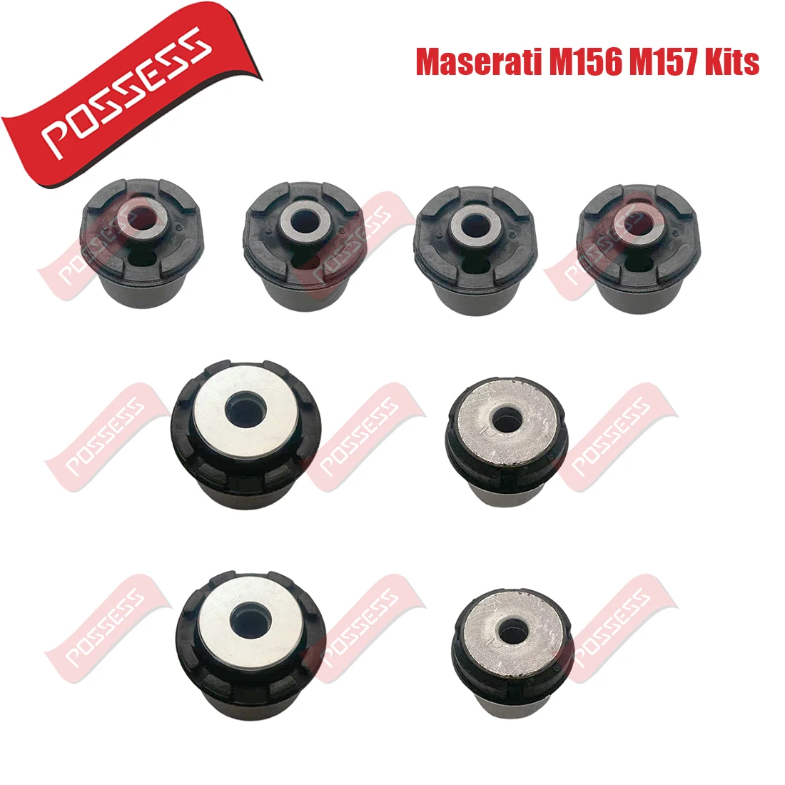 8 Pieces Front Suspension Control Arm Bushing Kits For Maserati Quattroporte M156 Maserati Ghibli M157 2013-/