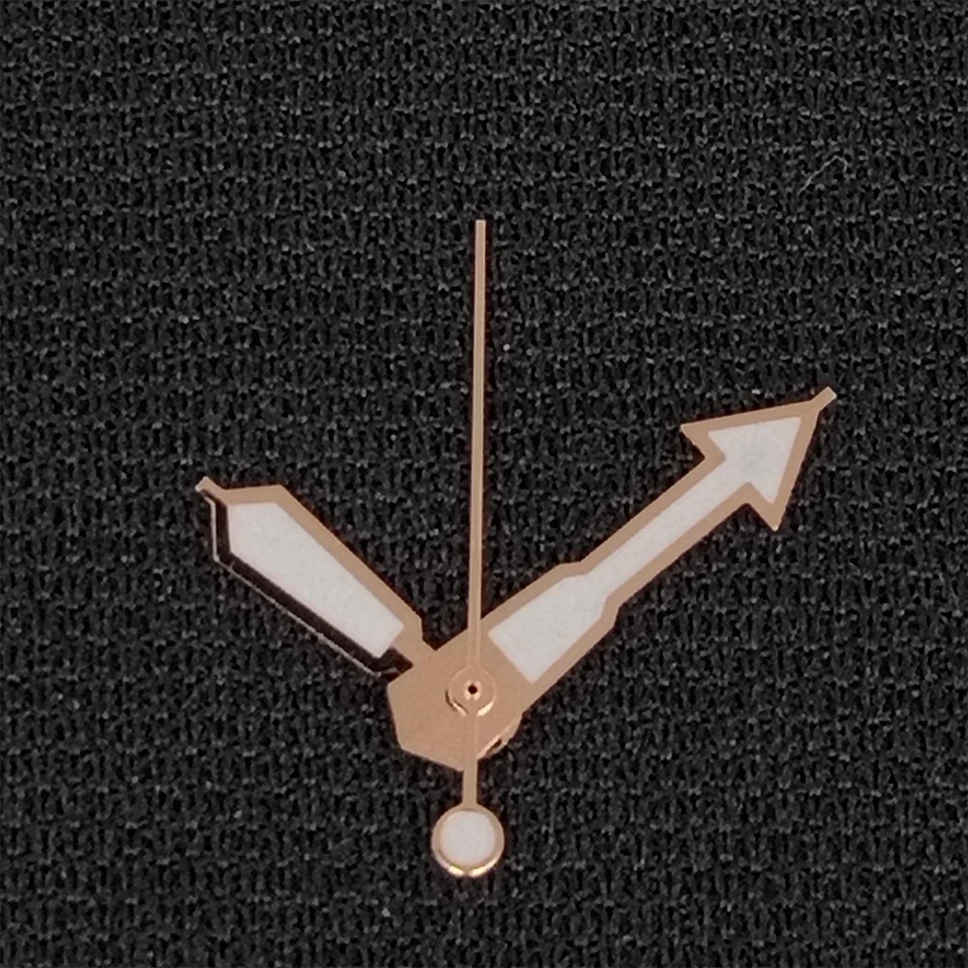 NH35 Стрелки часов с отделкой из розового золота и зелеными светящимися аксессуарами для часов, инструмент для механизма NH35/NH36/4R36/7S