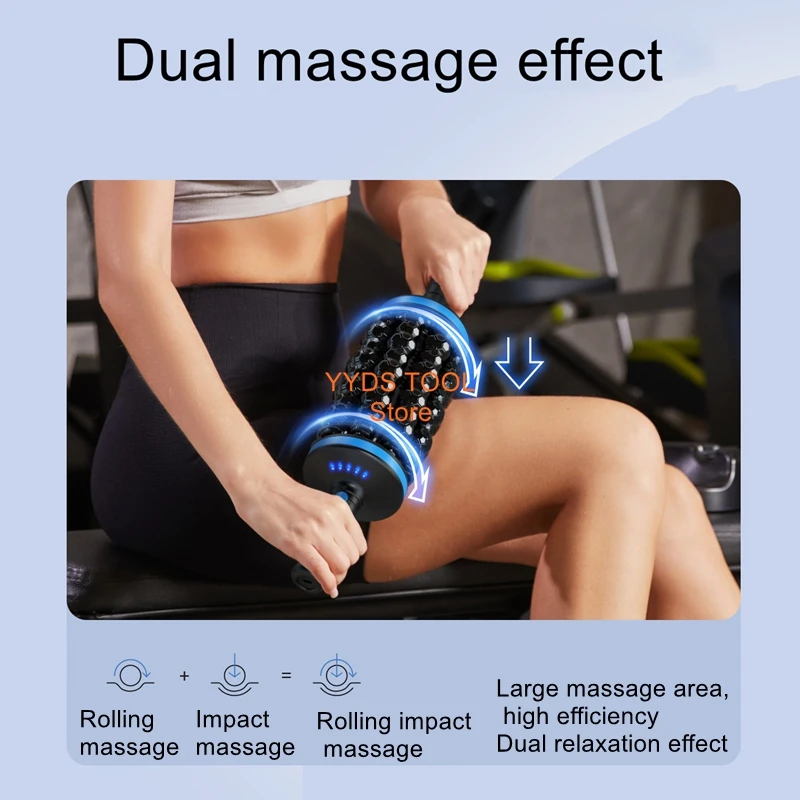 

Abdominal Roller Massage Device for Home Use, Abdominal Muscle Exercise and Rebound Abdominal Wheel