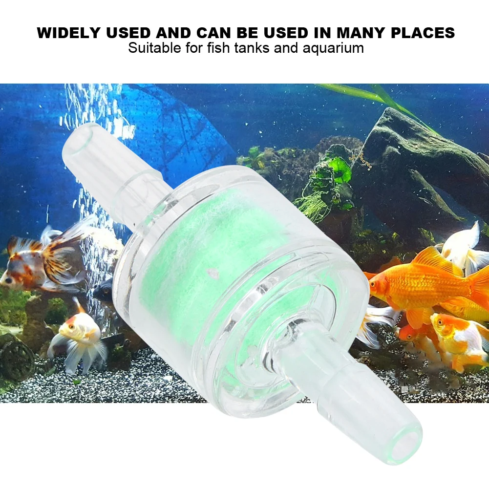 

E2 10PCS ABS Green Aquarium Water Pump Silicone Tube Filter Fish Tanks Hose Cleaning Filtration Supplies 4MM Fish tank filter