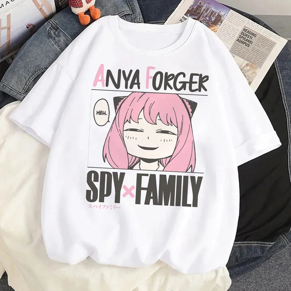 Loid Forger Yor Forger Anya Forger T-shirt Cartoon Manga Anime Harajuku Graphic Kawaii T-shirt For Men\'s Women\'s Shirt