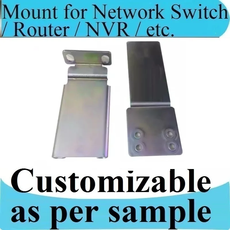 Suitable for Huawei switches and routers, rear hanging ear bracket, L-shaped iron bracket, telescopic guide rail, Customizable,