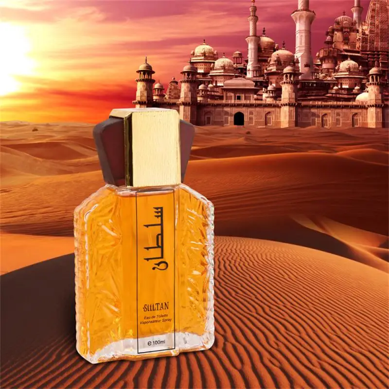 100ml Oryginalne perfumy męskie Trwały zapach Kwiatowy zapach Golden Earl Arabian Dubai Perfumy Hombres Originales Codzienne randki