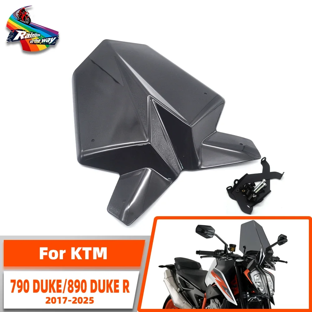 

Для Duke890 18-24 Duke790 2018-2024 аксессуары для мотоциклов, новый спортивный дефлектор лобового стекла, козырек для ветрового стекла