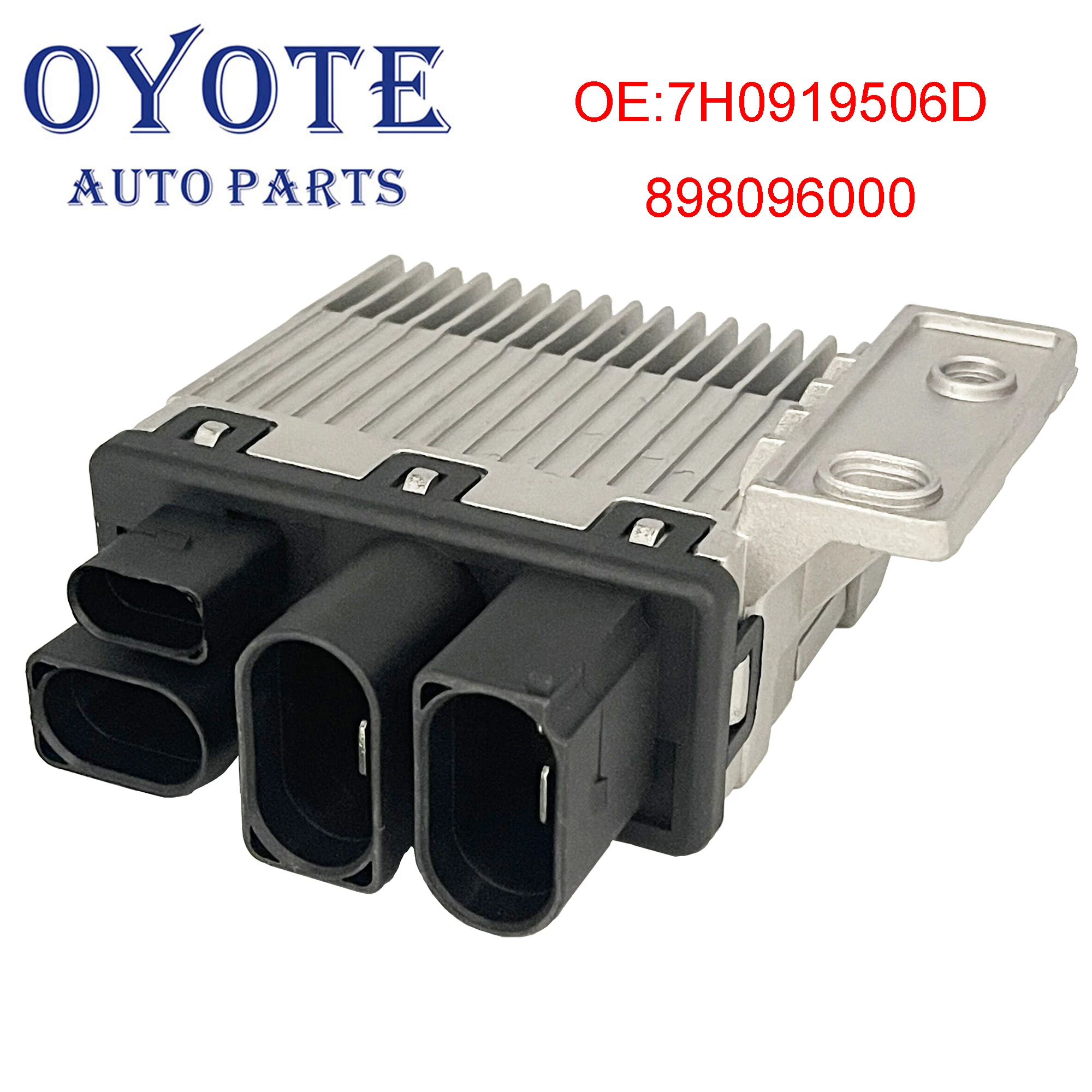 OYOTE 7H0919506D 898096000 Car Radiator Fan Control Unit Relay For-Volkswagen Transporter T5 2003-2010