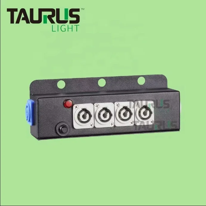 

Power Distribution Equipment 5 powercon Output Powercon Box For Stage Lighting