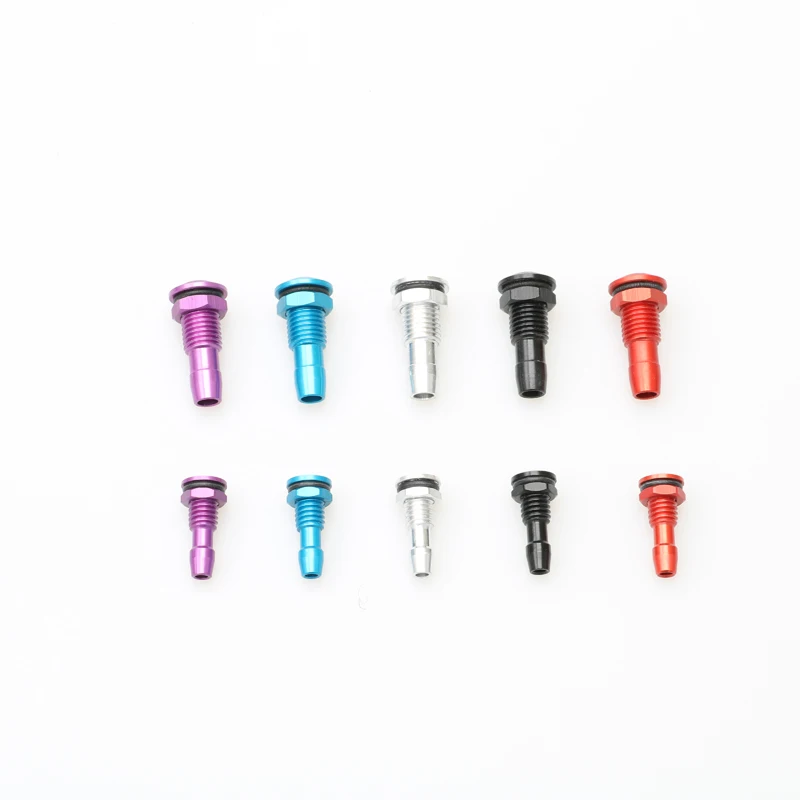 1pc M6/M8 RC Boat Aluminum Nozzle Outlets Thread  With O-ring Screws For RC Electric Boats Methanol Gasoline Boat 26CC