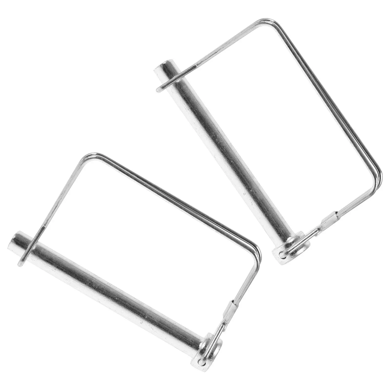 

2Pcs Square Safety Locking Coupler Pins Heavy Duty Trailer Hitch Pins for Towing Boat Truck Farming Gardening Hitch Pin