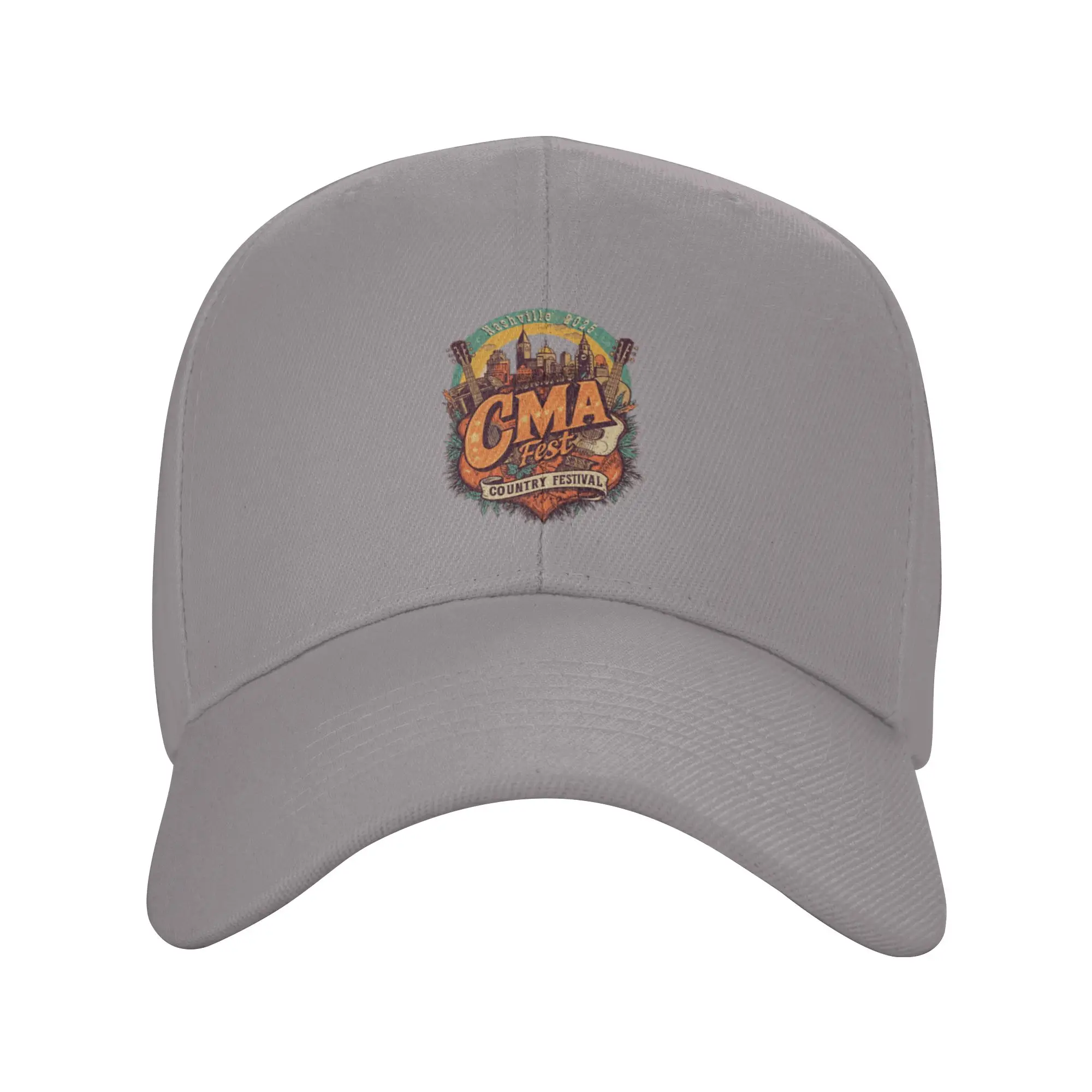 Hot Sale Nashville CMA Fest 2025 Baseball Cap  Low Profile Golf Cap  Amusement Park Golf Cap