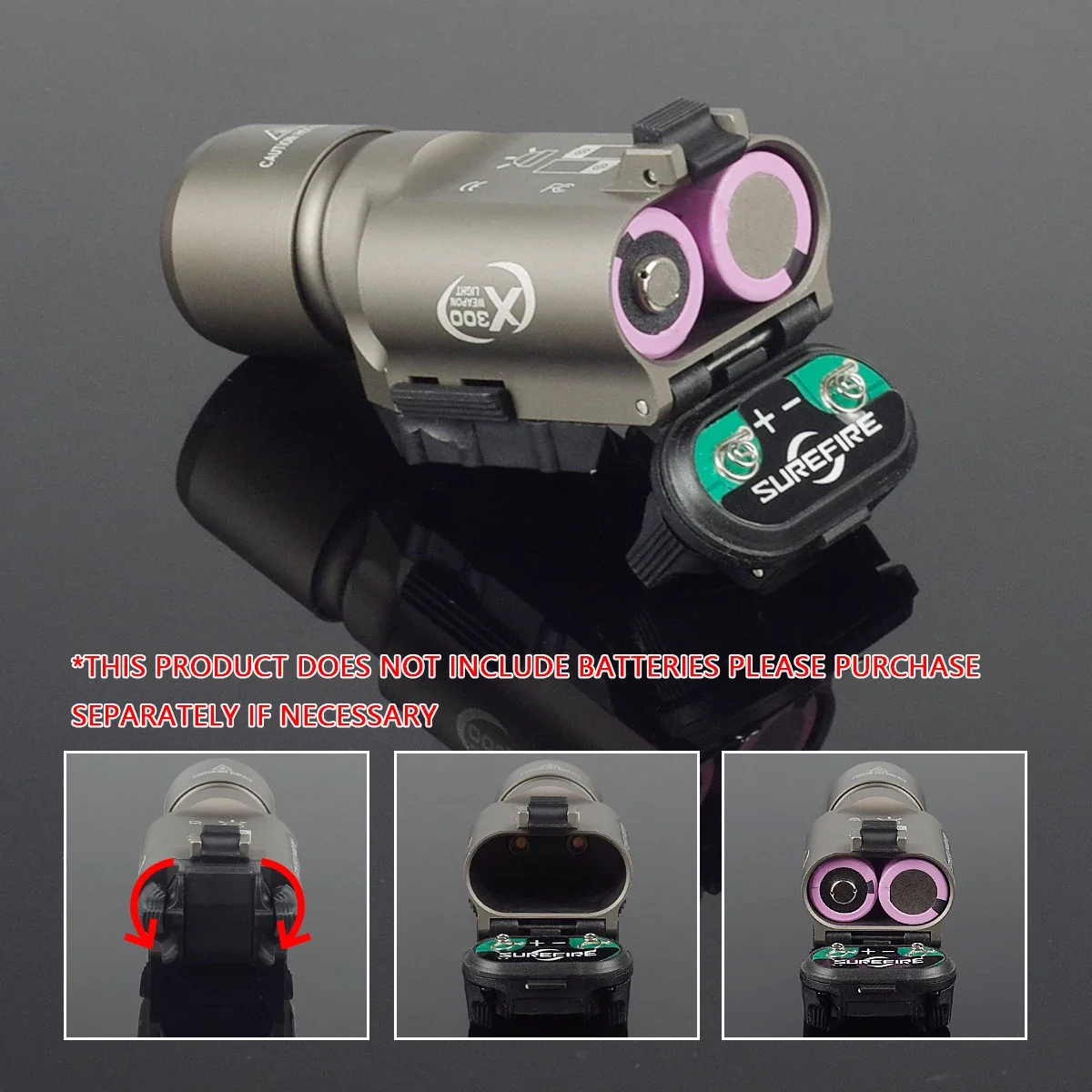 Tactical Surefire X300 Ultra X300U X300V IR Weapons Flashlight Remote Dual Function Switch Hunt Light Constant Momentary Control