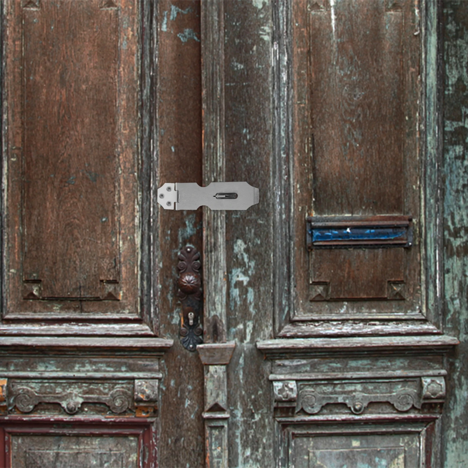 

8pcs Lock Noses Buckles Stainless Steel Furniture Cabinet Door Hasp Latch Shed Gate Barn Hardware Secure Safety