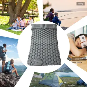 Inflatable Air Mattresses TPU Nylon Portable Camp Tent Sleeping Mat for Trekking