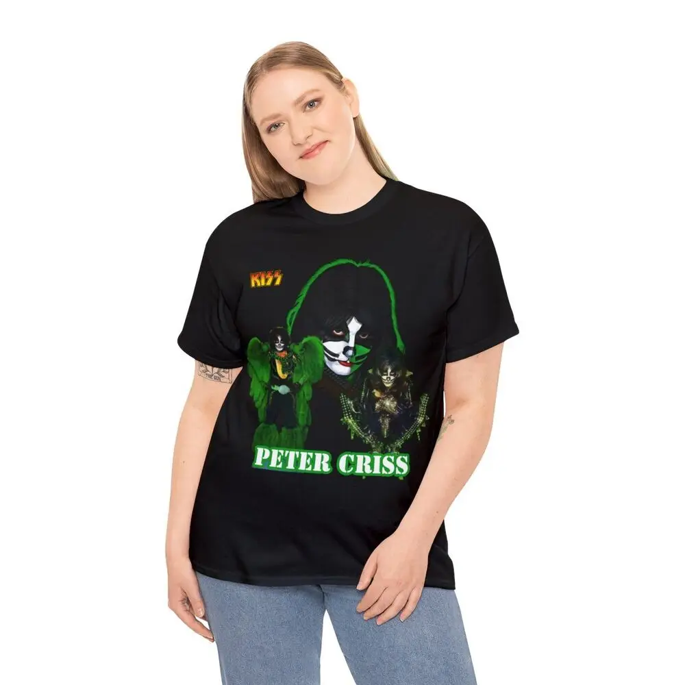 Kiss Peter Criss Unisex Heavy Cotton Tee, Kiss Fan Tee, Peter Criss, Kiss Band