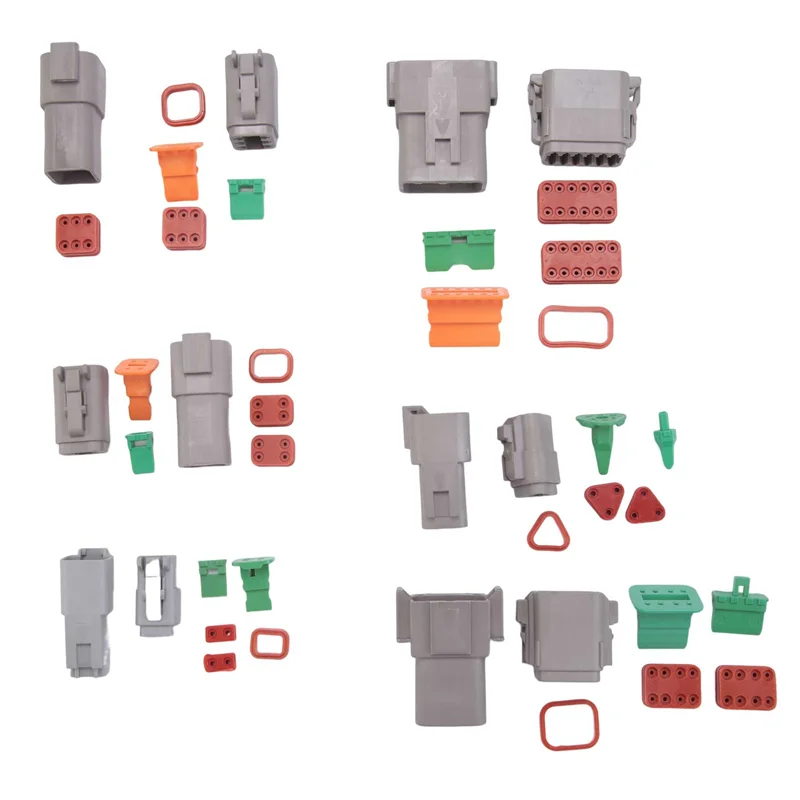 قابس موصل سلك كهربائي جيد، 8 مجموعات 2 3 4 6 8 12 دبوس لمجموعة متنوعة من موصل DT الألمانية