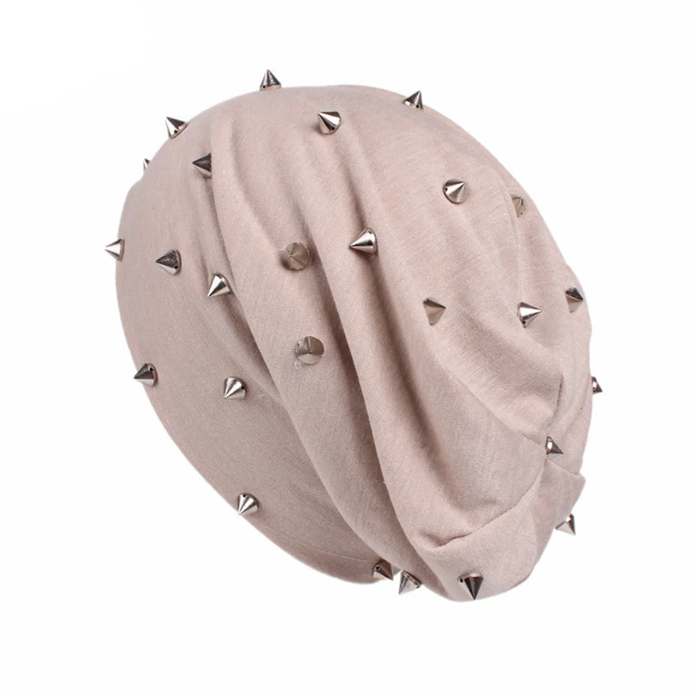 

2pcs Warm Soft Beanie Hat For Women Stretchy Knit Turban Cap Comfortable Headwear Cold Weather Running Hiking Hair Loss Sleep