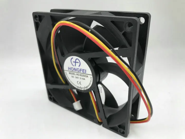 Freight free original HD-9225H24 DC24V 0.14A frequency converter fan two wire three wire