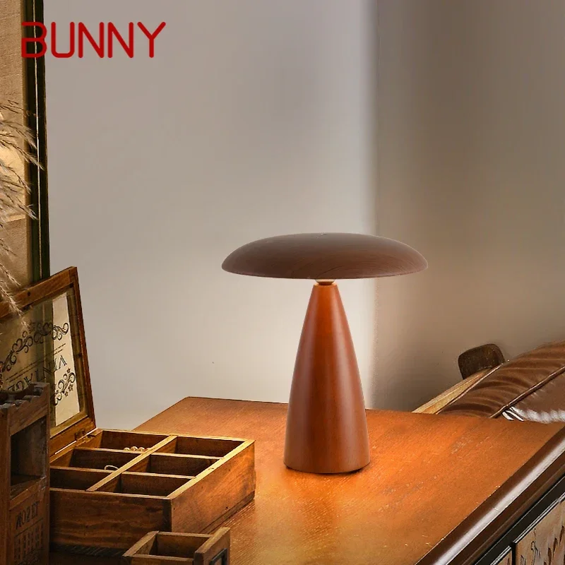 BUNNY Contemporary Table Lamp Retro Creativity Living Room Study Villa Hotel Bedroom LED Bedside Desk Light