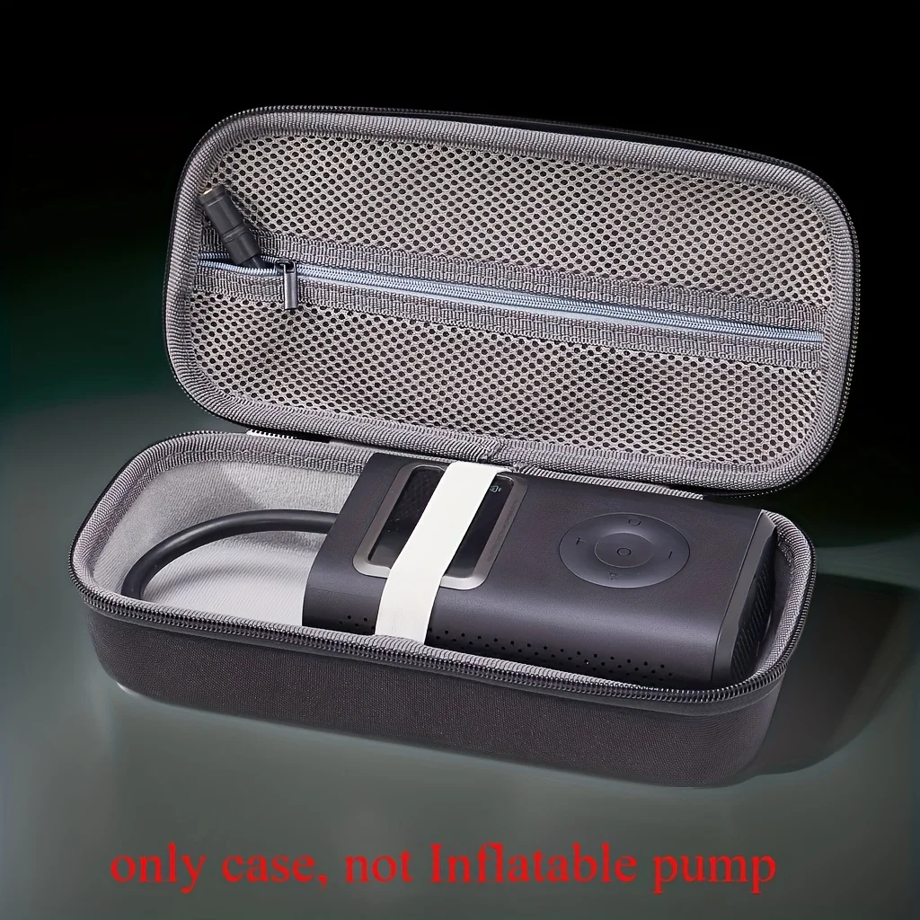 Hard Case Compatible for Xiaomi Portable Electric Air Pump 2 pro Car Bicycle Tire Inflator Storage Bag USB Cable House only case