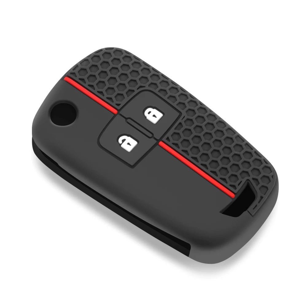 New Car Flip Key Case Cover Shell for Chevrolet Cruze Aveo Trax Sail Malibu Captiva Opel Vauxhall Astra J Corsa Insignia Mokka view 2