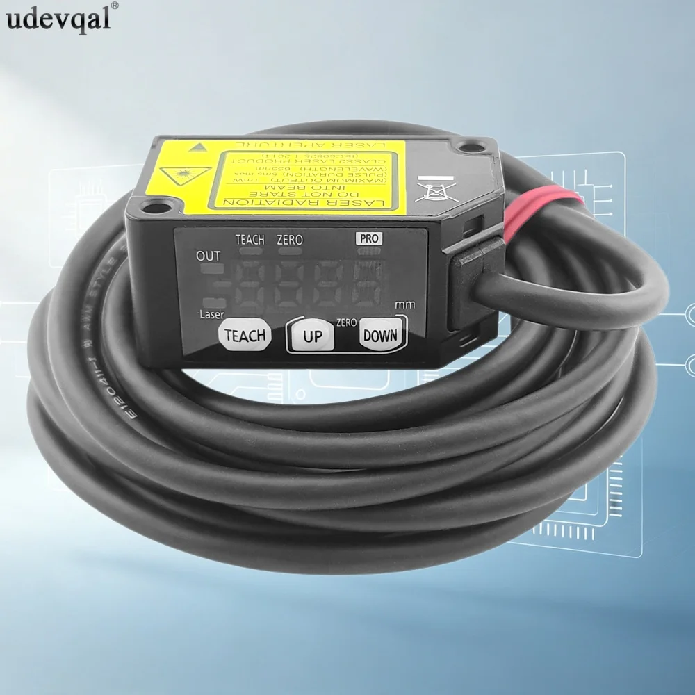 Brand New Laser Displacement Sensor 24V HG-C1030 HG-C1050 HG-C1100 HG-C1200 HG-C1400 Stable Detection