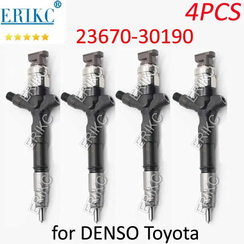 

For DENSO 23670-30190 NEW DIESEL FUEL INJECTOR ASSEMBLY 23670 30190 NOZZLE For Toyota Land Cruiser Prado Fortuner Dyna 2001-2010