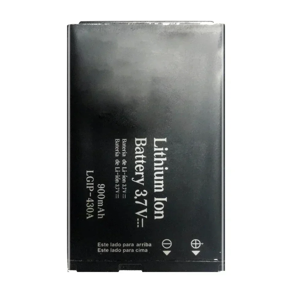 Bateria para LG KP108, KP115, KM330, KD876, 900mAh, bateria do telefone móvel