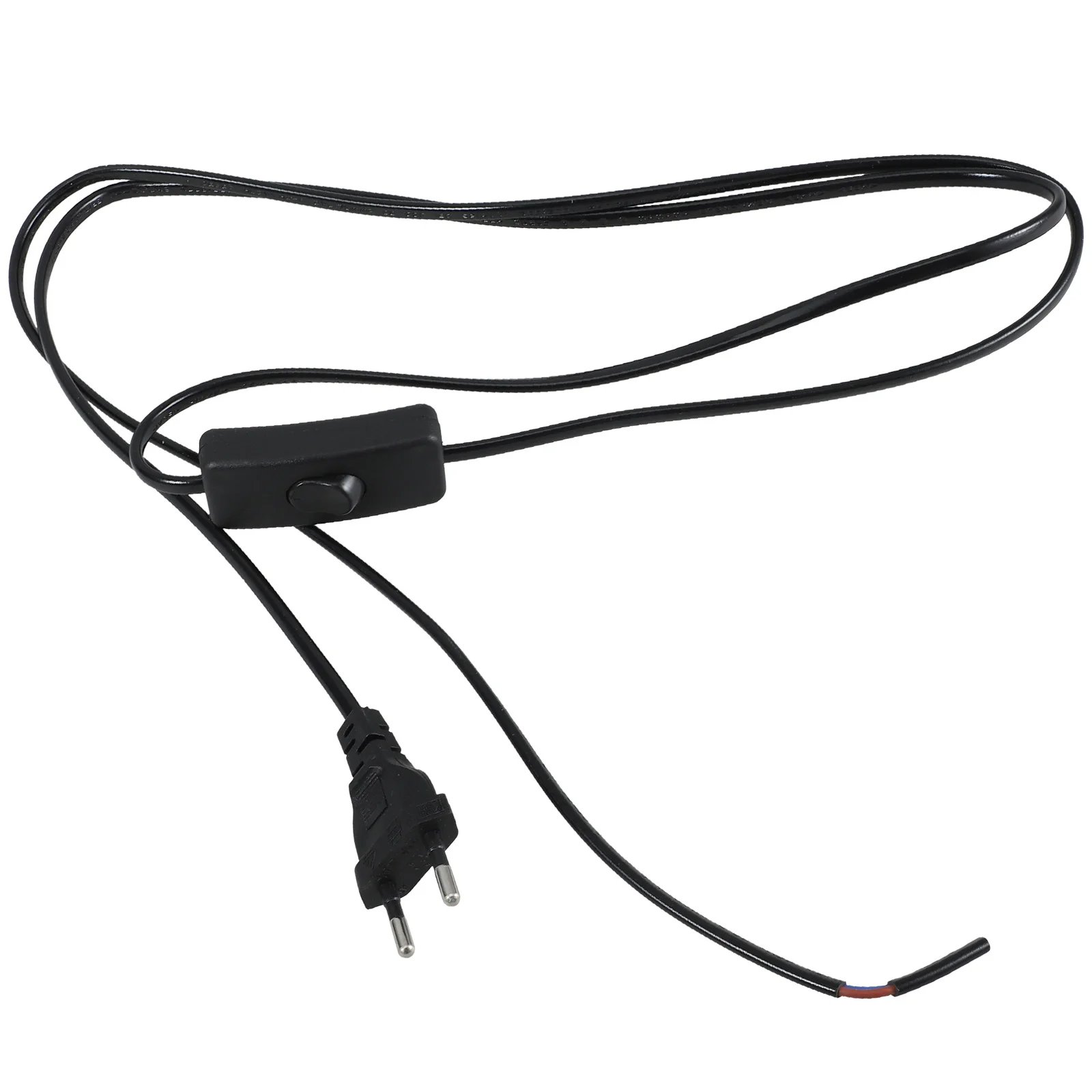 

4Pcs Power Cord Plug Eu Lamp Light Switch Cable for Table Desk Pendant Lighting Replacement with on