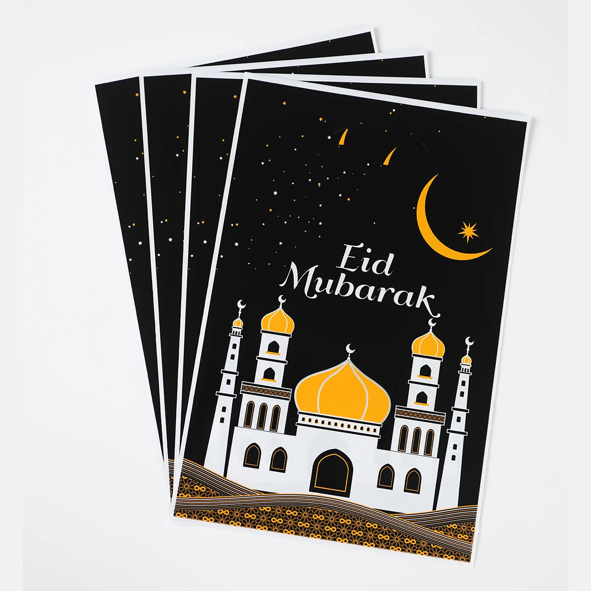 2025 Eid Mubarak Snoepzakjes Ramadan Decoratie Geschenkzakjes Koekjesverpakking Ramadan Kareem Islamitische Moslim Eid Al Fitr Feesttassen