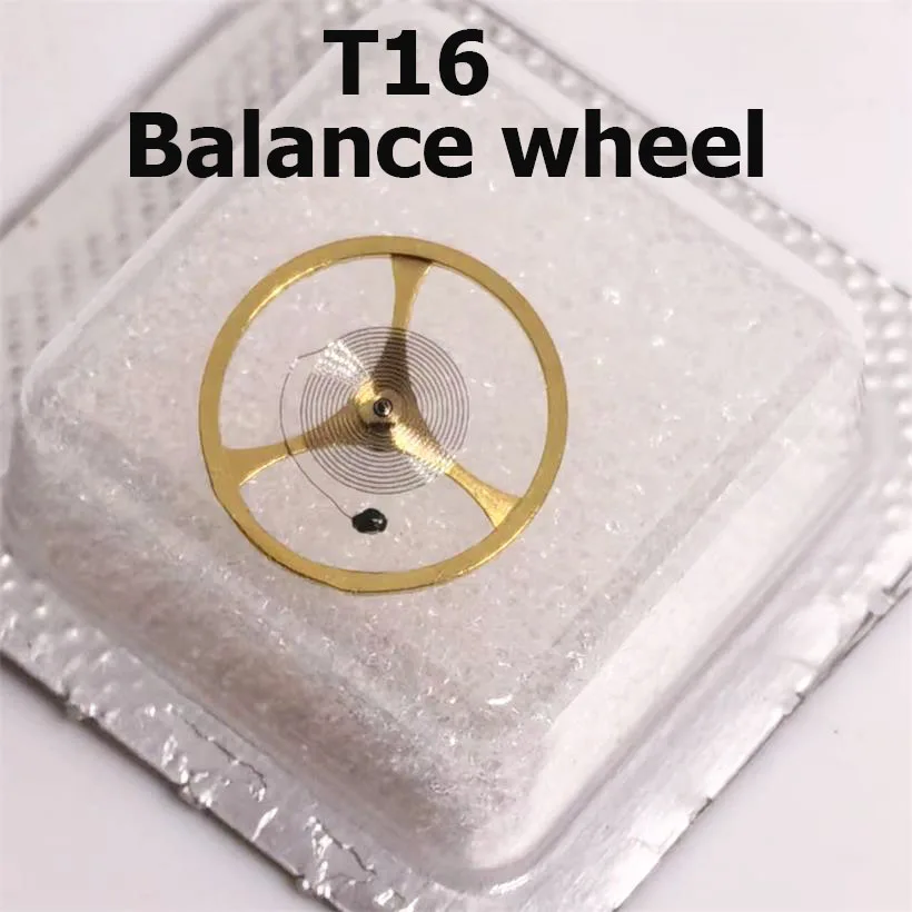 Suitable For Domestic T16 Movement Full Swing T16 Balance Wheel Full Swing (Including Hairspring) Watch Movement Accessories