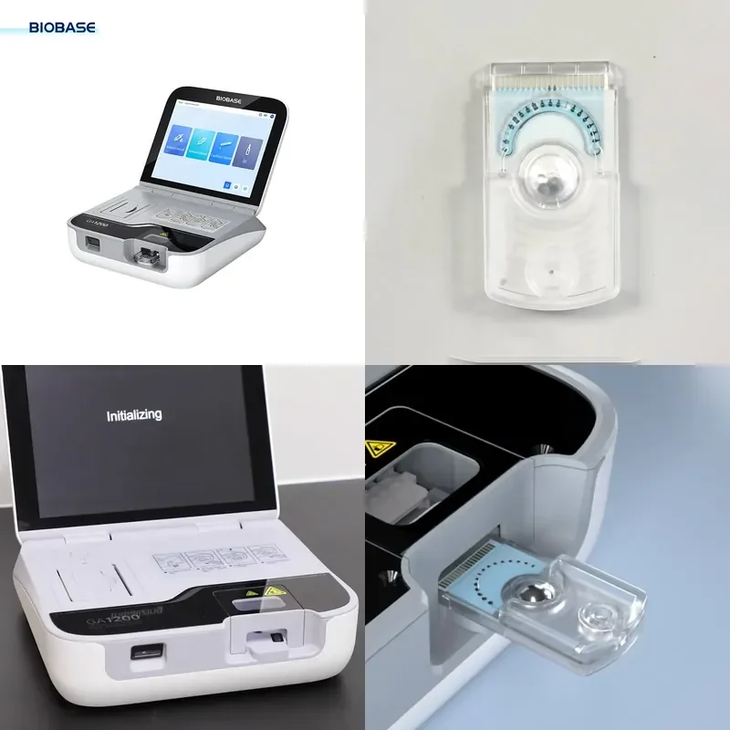 for BIOBASE China Portable Blood Gas and Biochemical Analyzer GA1200 60 Second Post Sampling Blood Gas Analyzer for