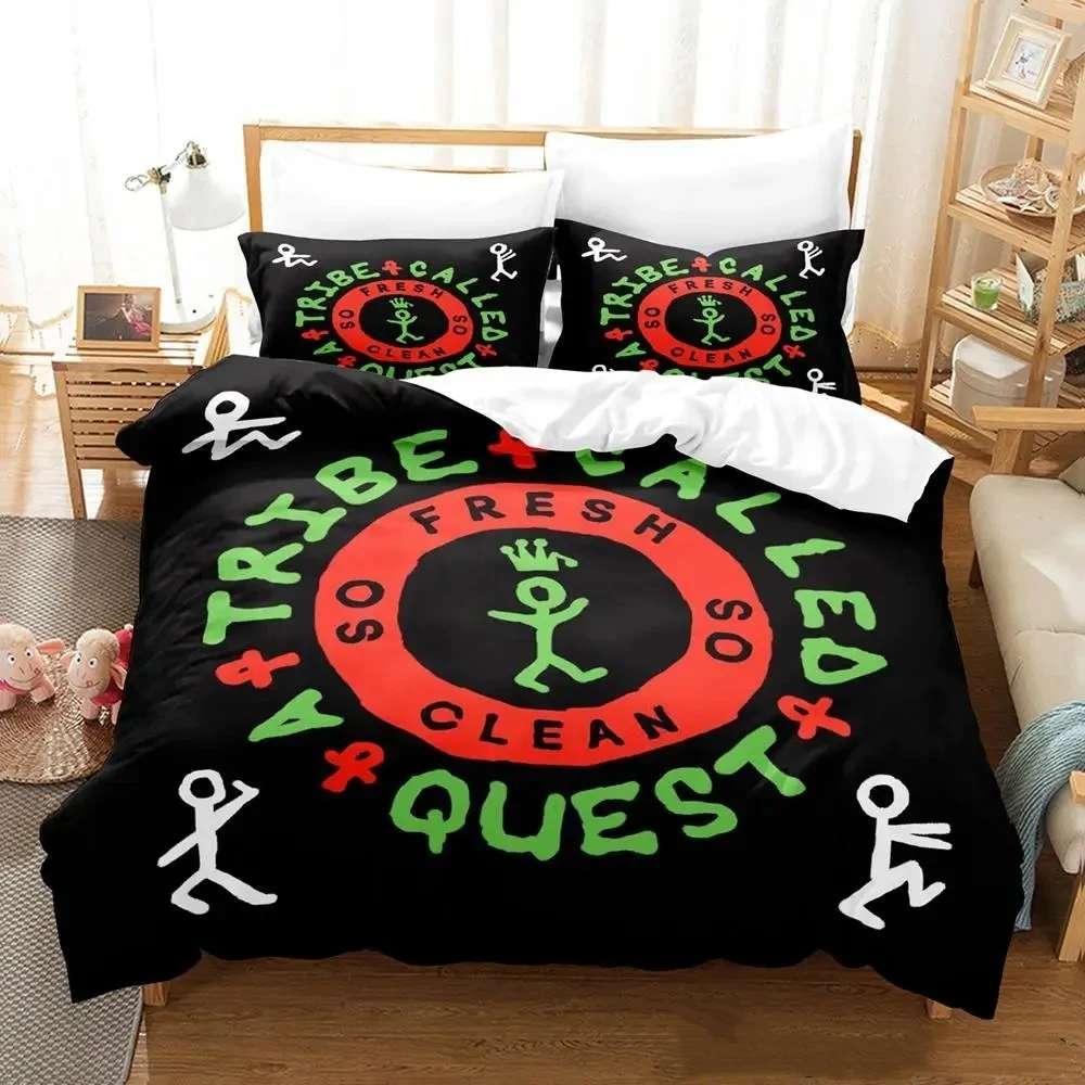 

A tribe called quest Bedding Set Single Twin Full Queen King Size Bed Set Adult Kid Bedroom Duvetcover Sets parure de lit Bed