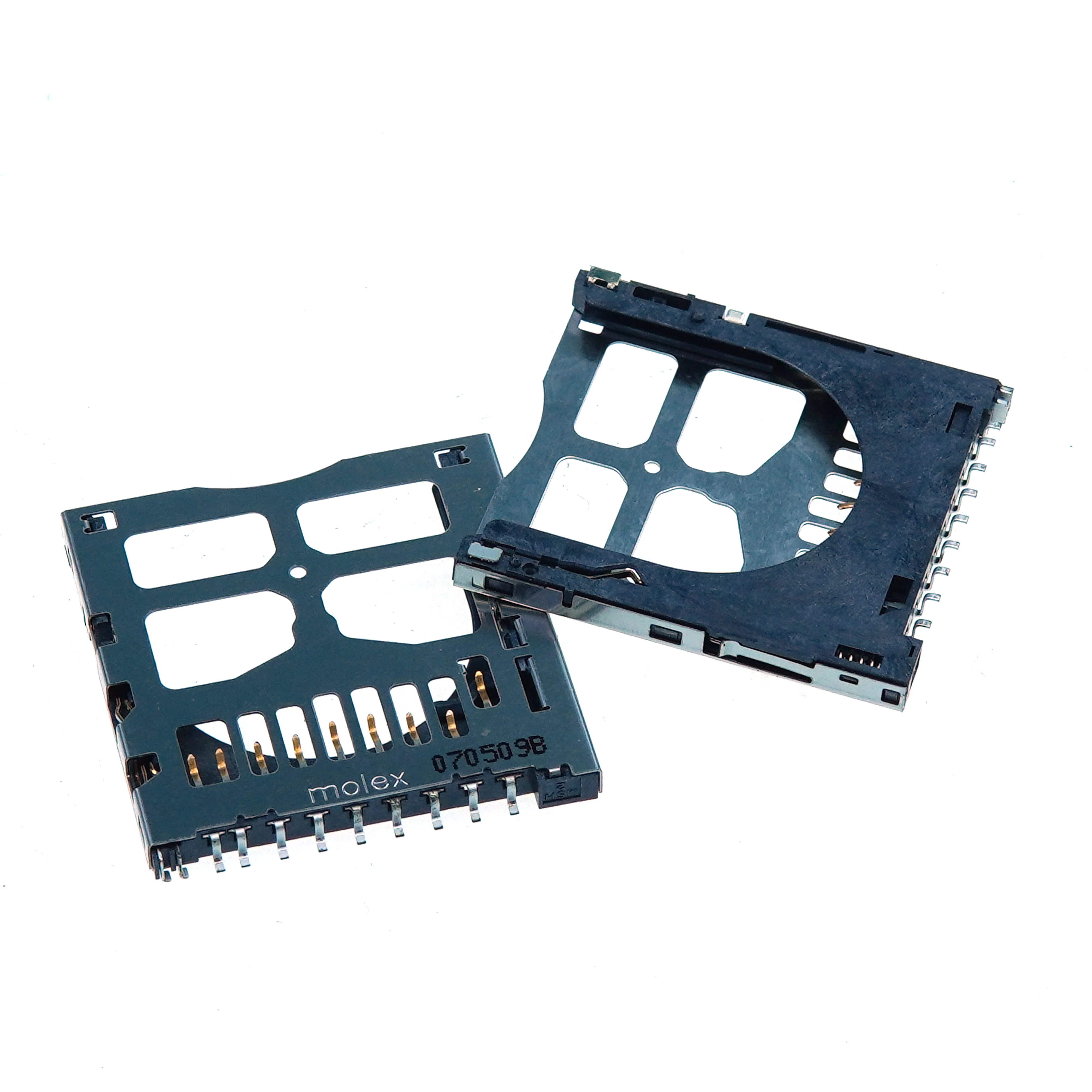 Molex 067913-0002 2.75mm high 2.5mm Pitch SD Card Socket Push-Push SMT Bottom Mount Memory Card Connector,Original in stock