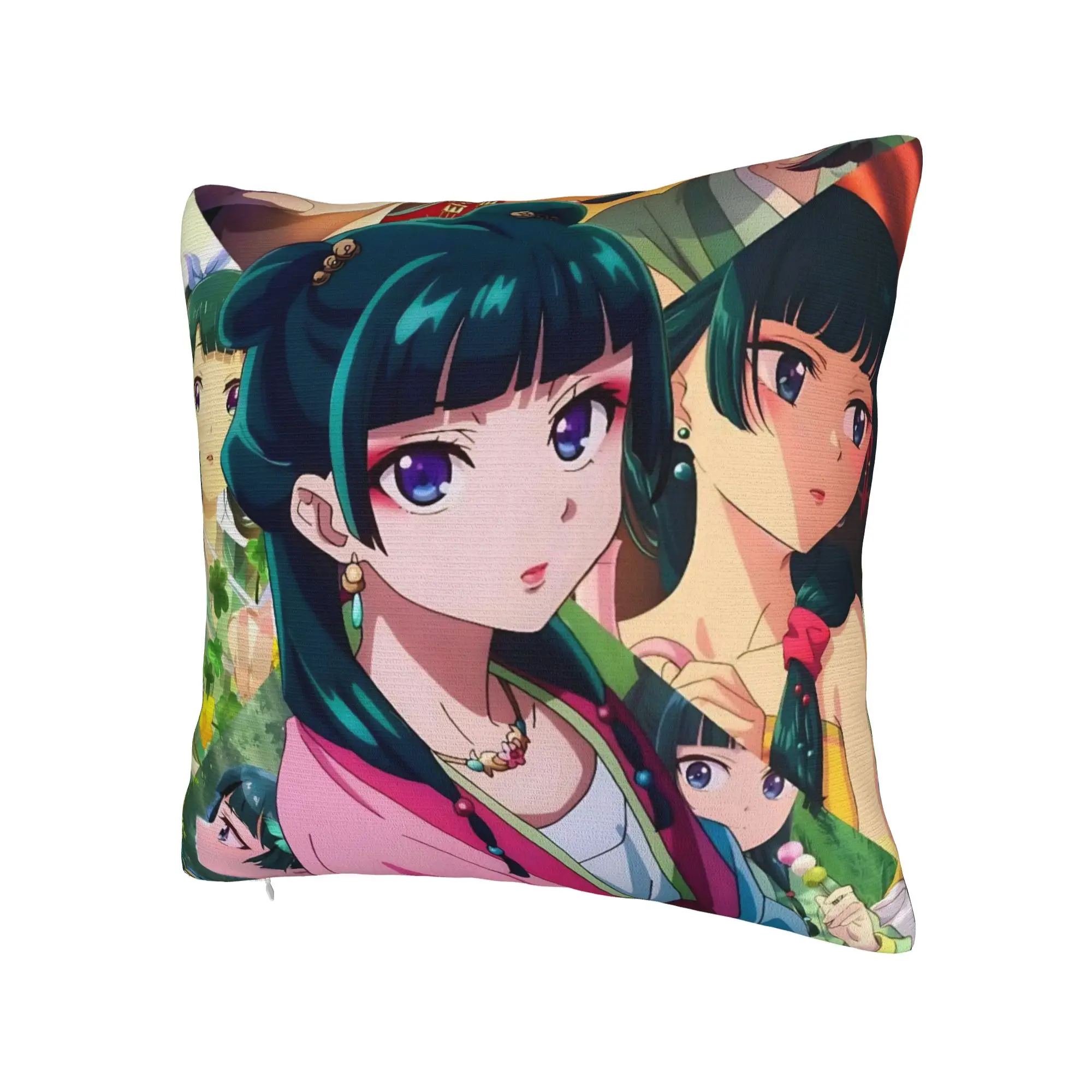 Decorative Pillowcase The Apothecary D-Diaries Maomao  Stuff Bedroom  Throw Pillow Case Cover Zippered Multi-Size
