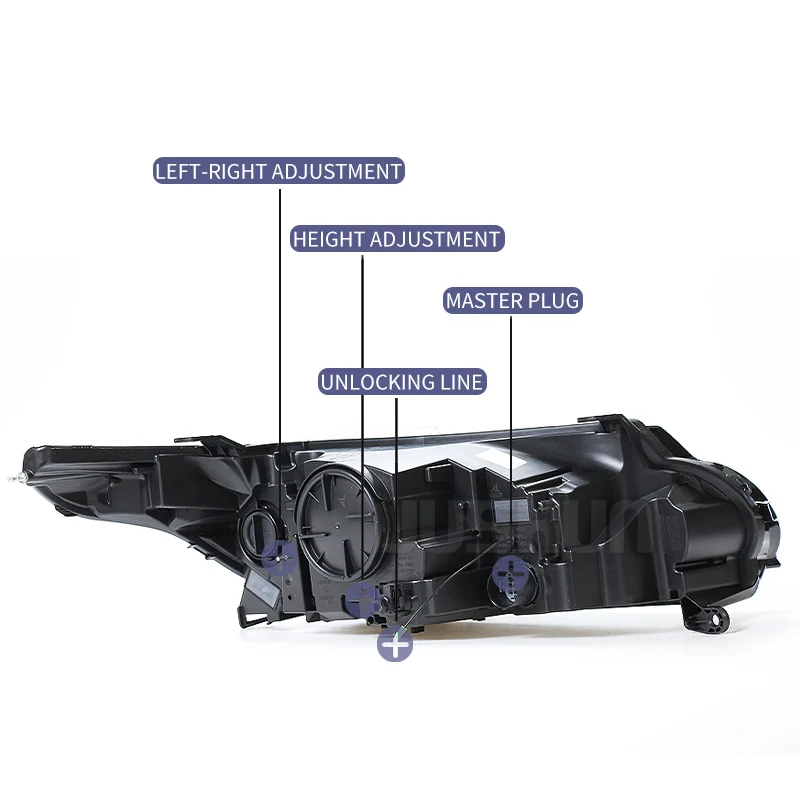 High Four Lens Matrix L494 Фары Land Rover Range Rover Sport 2014-2017 Прямая продажа Популярный производитель 12 В Модернизированный