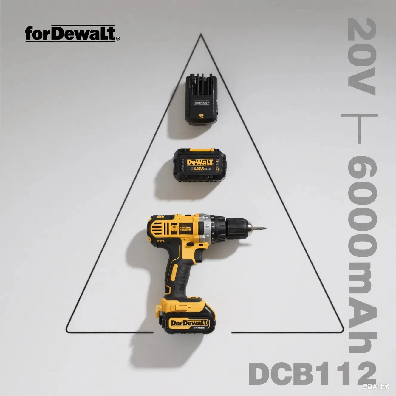 

SUMMING battery for Dewalt 18V/20V ⚡ power Toolsrechargeable electric tool Accessories Lithium batteriesReplace DCB184