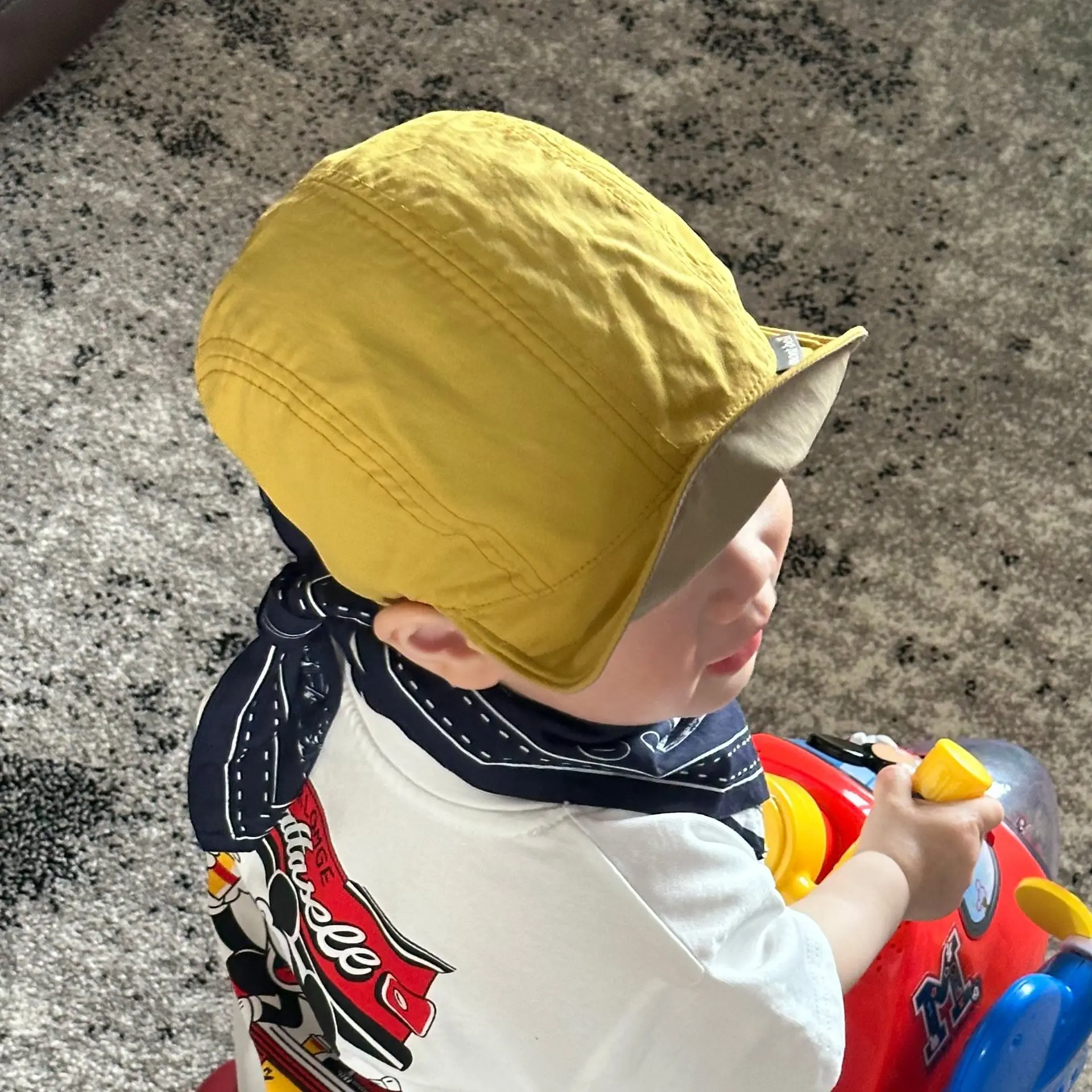 Spring Summer Kids Reversible Foldable Quick Dry Baseball Cap Outdoor Camping Sun Protection Hat For Boys Girls