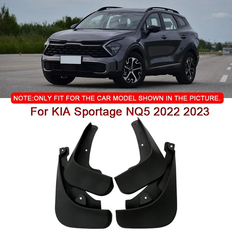 

For KIA Sportage NQ5 2022 2023 ABS Car Styling Car Mud Flaps Splash Guard Mudguards MudFlaps Front Rear Fender Auto Accessories