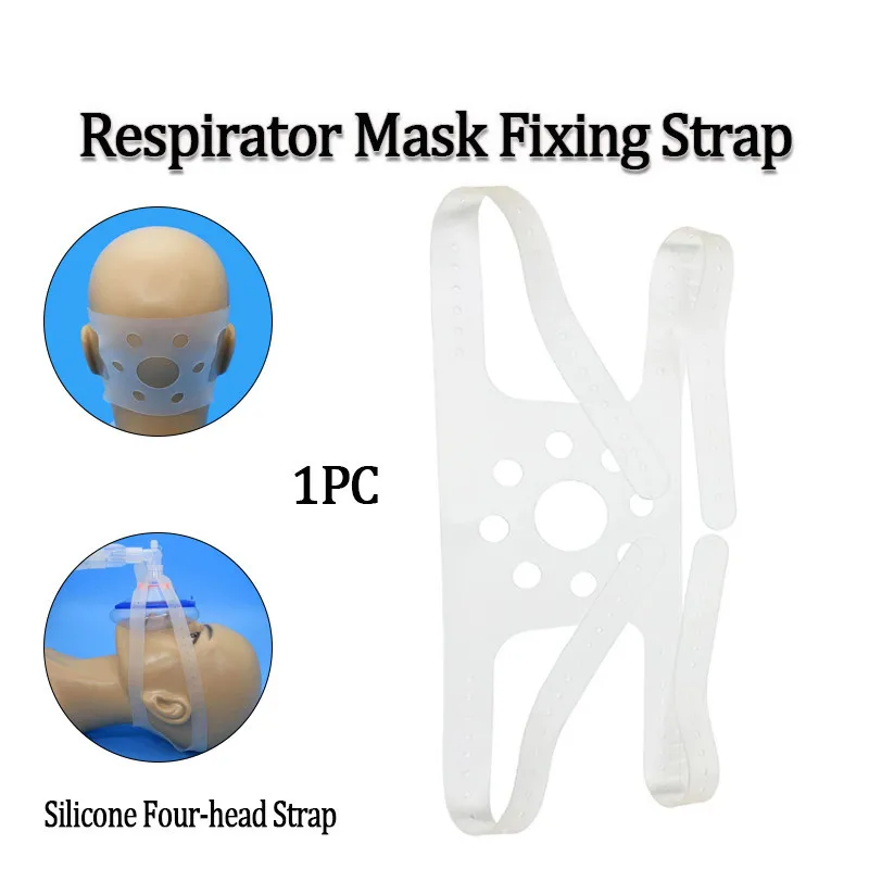 Universal Headgear Comfort Gel Full Mask Replacement Part CPAP Head Band Silicone Adjustable Elastic Band Fixed Strap
