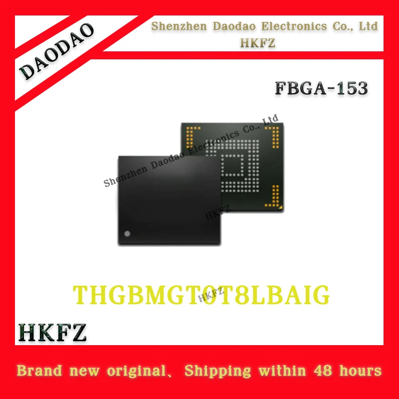 

THGBMGT0T8LBAIG BGA-153 EMMC 128GB memory chip new original