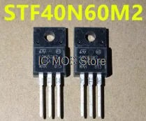 

5PCS STF40N60M2 40N60M2 A New Spot TO-220F 650V 34A 40N60 The Power Switch Tube Big Chips
