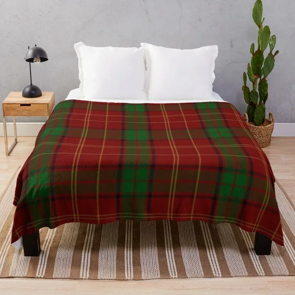 Kirk Tartan Throw Blanket Blankets For Baby anime Winter beds Blankets