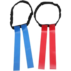 2 Set Sports Flag Sports Set forniture per il calcio all'aperto Rugby Waist Flag cintura da calcio multiuso per bambini Rugby Outdoor Football