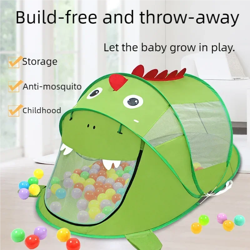 

Interactive Children's Tent: Color-Blocked Design with 3 Cartoon Patterns for Safe Indoor/Outdoor Bouncing Games ImaginativePlay