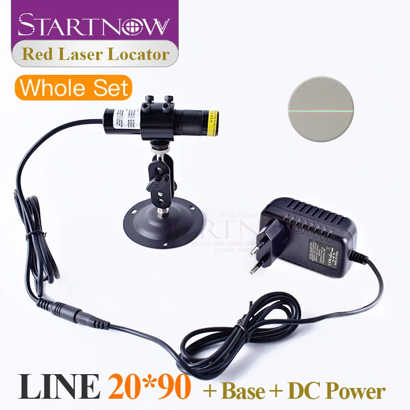 Green Set 20*90 520nm 30mw Laser Module Alignment Green Light Line Beam Module Engrave Mark Locator For Wood Working Positioner