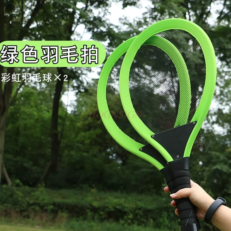 Świecące rakiety do badmintona dla dzieci, uczniów szkół podstawowych, fitness dla rodziców i dzieci, sporty na świeżym powietrzu, zabawki dla dzieci
