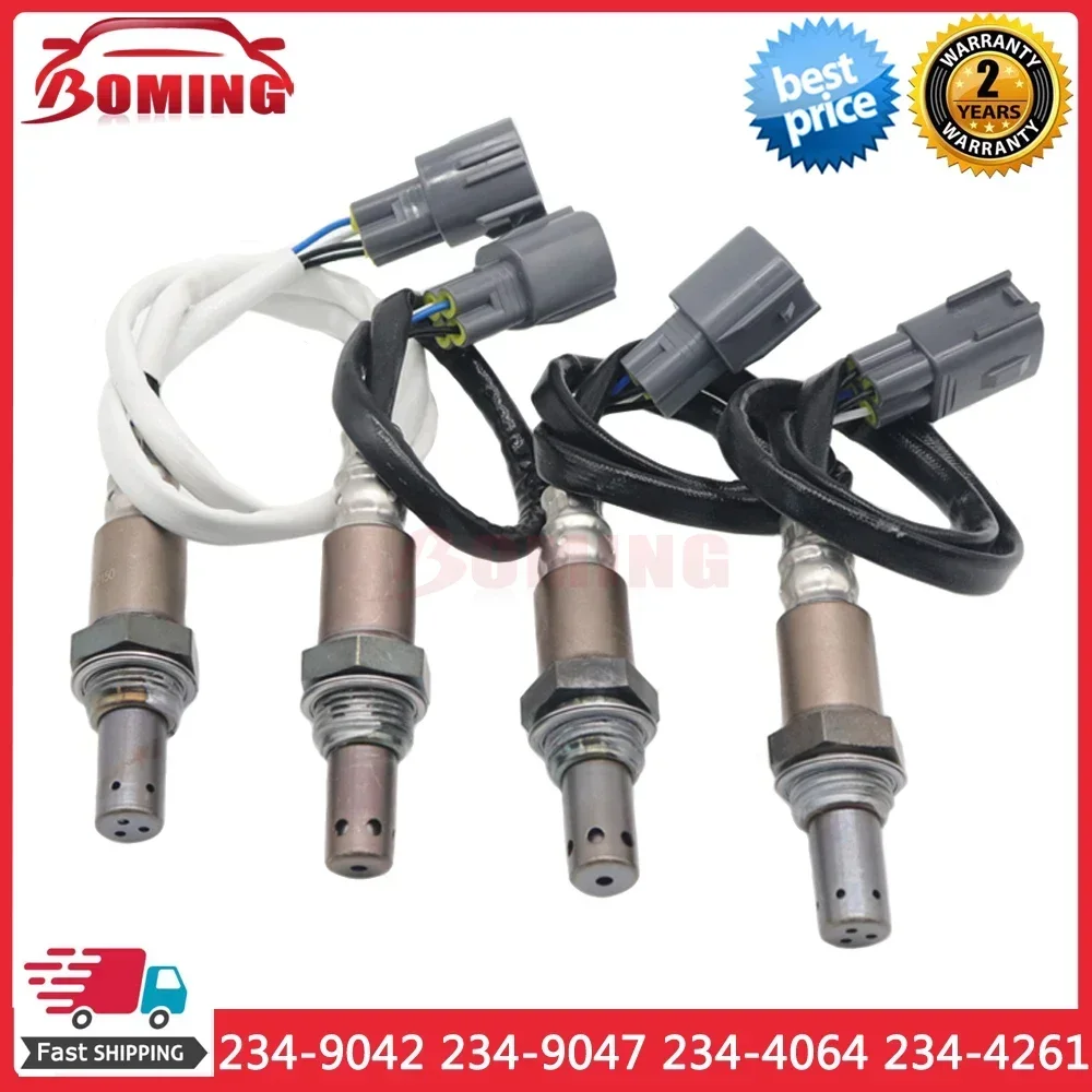 4Pcs/lot Upstream+Downstream Oxygen Sensor 234-9042 234-9047 234-4064 234-4261 For Toyota Camry 2002-2006 Lexus ES300 2002-2003