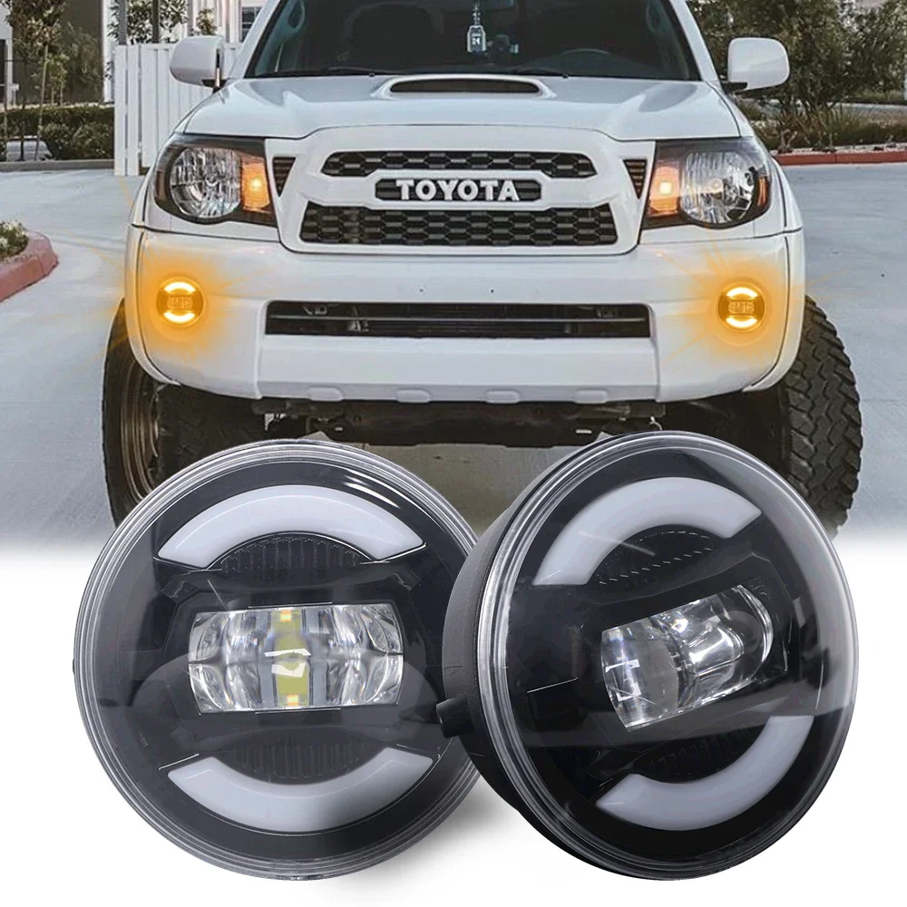 

Drl Turning Front Fog Led Fog Lights Signal Lamp for Toyota Tacoma Solara Sequoia Tundra 2004 2005 2006 2007 2008 2009-2015
