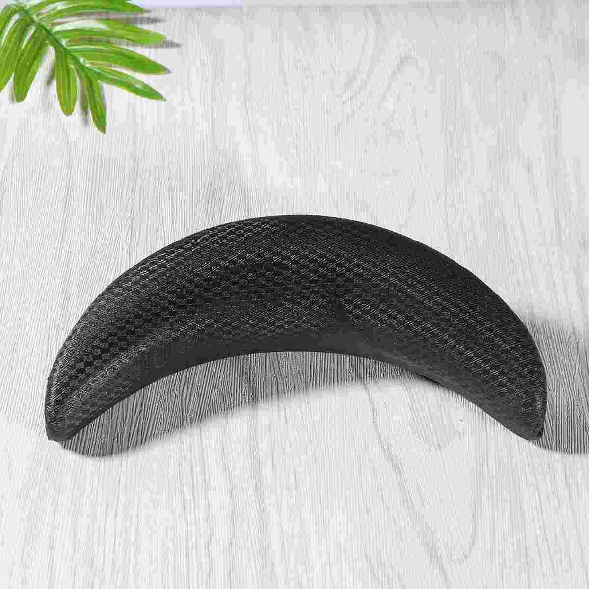 Rubber Hair Wash Gel Neck Rest Pillow Salon Hair Shampoo Bowl Gripper for Hairdressing Hair Washing Sink Basin Tool (Black)